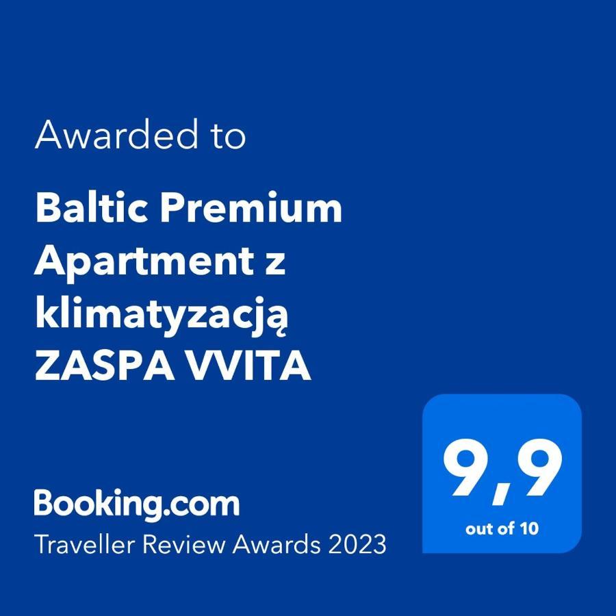 Baltic Premium Apartment Z Klimatyzacja Zaspa Vvita Gdańsk Exteriör bild